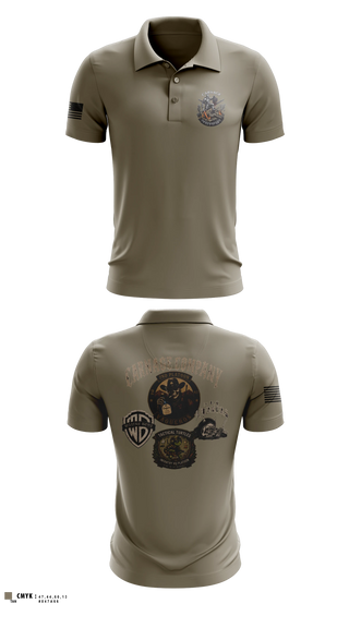 Short Sleeve Performance Polo, 2nd Platoon Vaqueros, Army, Teamtime, Team time, sublimation, custom sports apparel, team uniforms, spirit wear, spiritwear, sports uniforms, custom shirts, team store, custom team store, fundraiser sports, apparel fundraiser