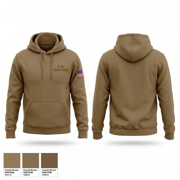 Hoodie, B Co 134th BSB, Army, Teamtime, Team time, sublimation, custom sports apparel, team uniforms, spirit wear, spiritwear, sports uniforms, custom shirts, team store, custom team store, fundraiser sports, apparel fundraiser