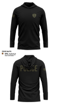 Judsonia Police Department 74668304 Long Sleeve Performance Shirt with hood - 2