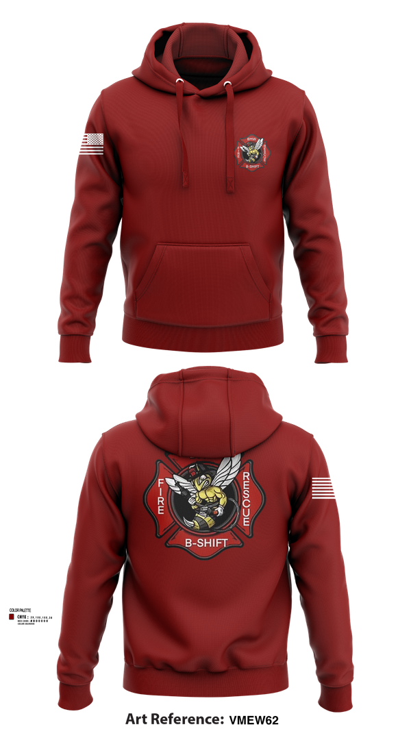 Hoodie, B-Shift, Fire Department, Teamtime, Team time, sublimation, custom sports apparel, team uniforms, spirit wear, spiritwear, sports uniforms, custom shirts, team store, custom team store, fundraiser sports, apparel fundraiser