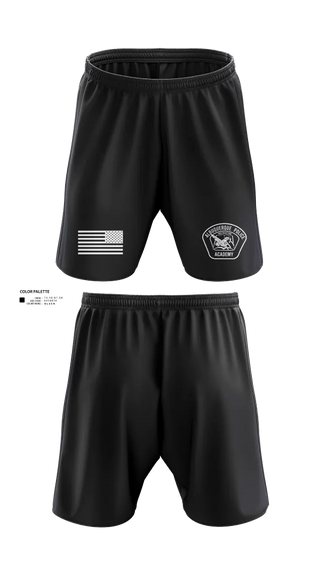 Athletic Shorts With Pockets, Academy-Basic Unit, Police, Teamtime, Team time, sublimation, custom sports apparel, team uniforms, spirit wear, spiritwear, sports uniforms, custom shirts, team store, custom team store, fundraiser sports, apparel fundraiser