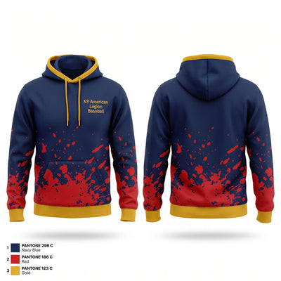 NY American Legion Baseball Hoodie - 1