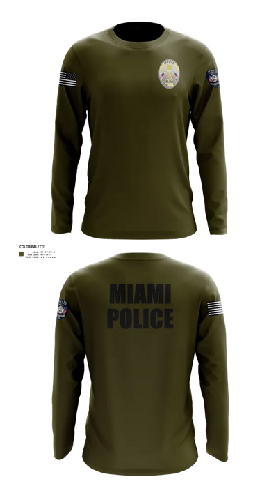 MPD Patrol 83314976 Long Sleeve Performance Shirt 31