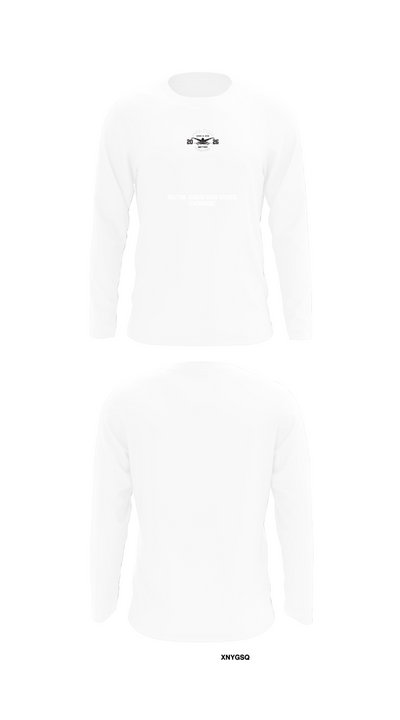Dalton Junior High School Swimming 21806077 Long Sleeve Performance Shirt 8