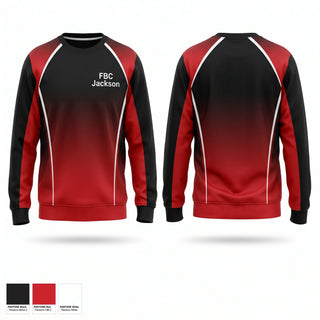 Crew Neck Sweatshirt, FBC Jackson, Police, Teamtime, Team time, sublimation, custom sports apparel, team uniforms, spirit wear, spiritwear, sports uniforms, custom shirts, team store, custom team store, fundraiser sports, apparel fundraiser
