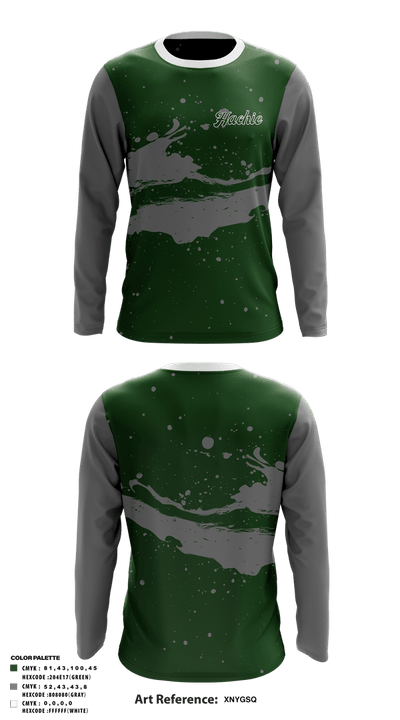 Hachie 8746706 Long Sleeve Performance Shirt 1