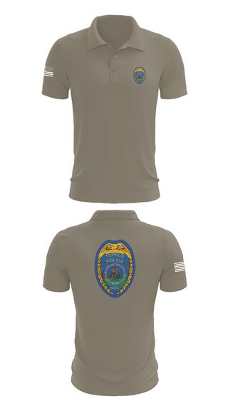 Short Sleeve Performance Polo, Edward Shift, Police, Teamtime, Team time, sublimation, custom sports apparel, team uniforms, spirit wear, spiritwear, sports uniforms, custom shirts, team store, custom team store, fundraiser sports, apparel fundraiser