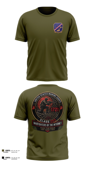 Short Sleeve Performance Shirt, Marine Detachment Fort Gordan, Marines, Teamtime, Team time, sublimation, custom sports apparel, team uniforms, spirit wear, spiritwear, sports uniforms, custom shirts, team store, custom team store, fundraiser sports, apparel fundraiser