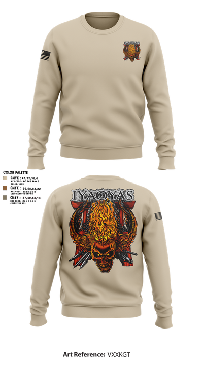 Aviation ordnance 24365725 Crew Neck Sweatshirt - 1