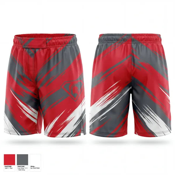 Fight Shorts, Stanwood spartans, Wrestling, Teamtime, Team time, sublimation, custom sports apparel, team uniforms, spirit wear, spiritwear, sports uniforms, custom shirts, team store, custom team store, fundraiser sports, apparel fundraiser