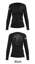 2/5 TRAP 1 57845733 Women's Long Sleeve V-neck Shirt - 23