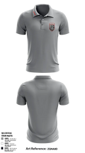 2-10 AHB Knighthawks 14380811 Short Sleeve Performance Polo - 30