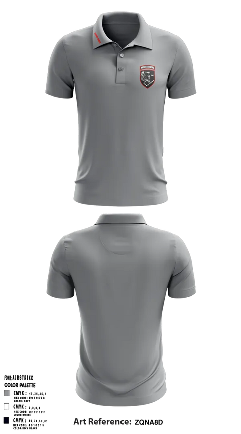 Short Sleeve Performance Polo, 2-10 AHB Knighthawks, Spirit Store, Teamtime, Team time, sublimation, custom sports apparel, team uniforms, spirit wear, spiritwear, sports uniforms, custom shirts, team store, custom team store, fundraiser sports, apparel fundraiser