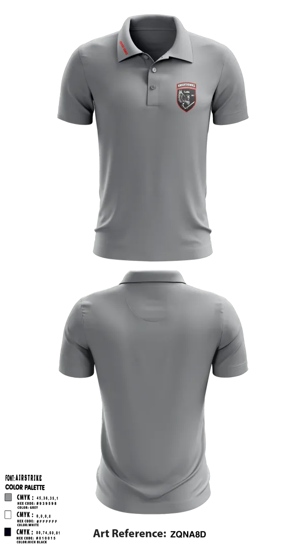 Short Sleeve Performance Polo, 2-10 AHB Knighthawks, Spirit Store, Teamtime, Team time, sublimation, custom sports apparel, team uniforms, spirit wear, spiritwear, sports uniforms, custom shirts, team store, custom team store, fundraiser sports, apparel fundraiser