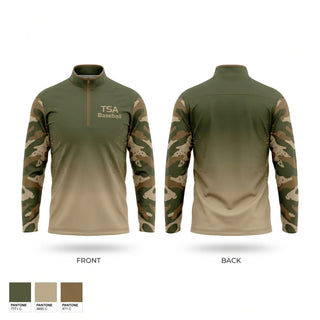 Quarter Zip Jacket, TSA Baseball, Baseball, Teamtime, Team time, sublimation, custom sports apparel, team uniforms, spirit wear, spiritwear, sports uniforms, custom shirts, team store, custom team store, fundraiser sports, apparel fundraiser