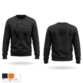 Crew Neck Sweatshirt, HERRIN TIGERS, Cross Country, Teamtime, Team time, sublimation, custom sports apparel, team uniforms, spirit wear, spiritwear, sports uniforms, custom shirts, team store, custom team store, fundraiser sports, apparel fundraiser