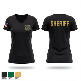 Womens Short Sleeve Vneck Shirt, Platoon B Central Nights, Police, Teamtime, Team time, sublimation, custom sports apparel, team uniforms, spirit wear, spiritwear, sports uniforms, custom shirts, team store, custom team store, fundraiser sports, apparel fundraiser
