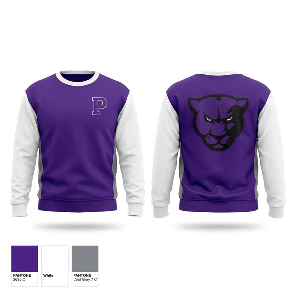 Crew Neck Sweatshirt, Portland Panthers, , Teamtime, Team time, sublimation, custom sports apparel, team uniforms, spirit wear, spiritwear, sports uniforms, custom shirts, team store, custom team store, fundraiser sports, apparel fundraiser