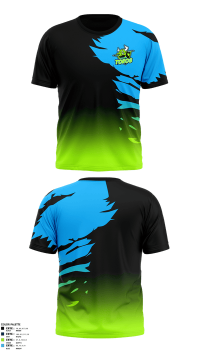 Northeast Toros Football 18068925 Soft Poly Tee Cotton Like Feel - 11