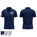 United States Marshals Posse 12478070 Short Sleeve Performance Polo - 1