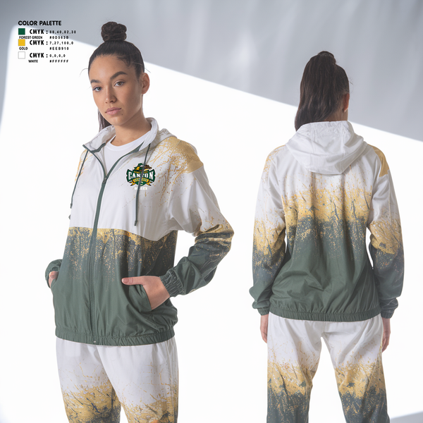 Windbreaker, Canyon High School Girls Soccer, Women's Soccer, Teamtime, Team time, sublimation, custom sports apparel, team uniforms, spirit wear, spiritwear, sports uniforms, custom shirts, team store, custom team store, fundraiser sports, apparel fundraiser