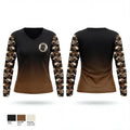 Rondo Rottweilers 90068056 Women's Long Sleeve V-neck Shirt - 1