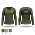 Tulsa Rural Task Force 63582342 Women's Long Sleeve V-neck Shirt - 1