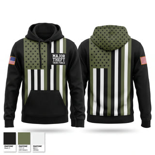 Hoodie, Major Theft Task Force, Police, Teamtime, Team time, sublimation, custom sports apparel, team uniforms, spirit wear, spiritwear, sports uniforms, custom shirts, team store, custom team store, fundraiser sports, apparel fundraiser