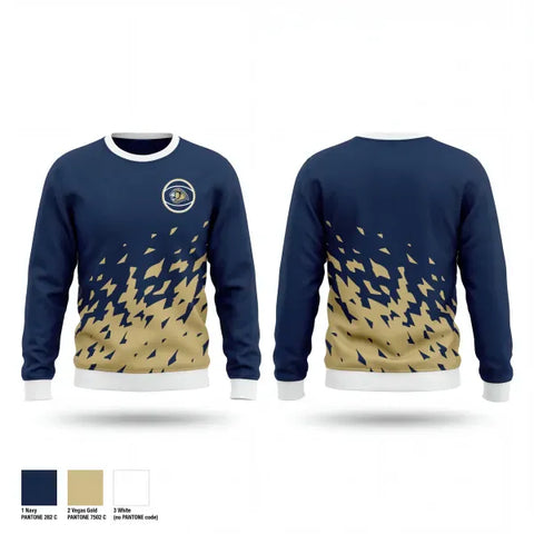 Crew Neck Sweatshirt, Loganville Christian Lady Lions, Women's Basketball, Teamtime, Team time, sublimation, custom sports apparel, team uniforms, spirit wear, spiritwear, sports uniforms, custom shirts, team store, custom team store, fundraiser sports, apparel fundraiser