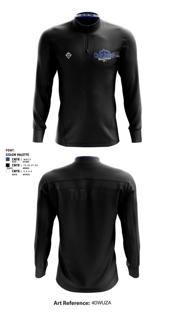 Coal Ridge HS 64723735 1/4 Zip Pull Over - 3