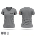 LaSalle Parish Sheriff’s Office Women's Short Sleeve V-neck Shirt - 1