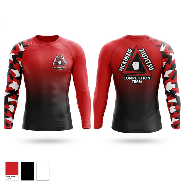 Long Sleeve Rash Guard Shirt, Mckinzie jiu-jitsu, , Teamtime, Team time, sublimation, custom sports apparel, team uniforms, spirit wear, spiritwear, sports uniforms, custom shirts, team store, custom team store, fundraiser sports, apparel fundraiser