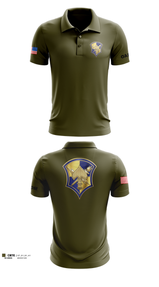 Short Sleeve Performance Polo, AOSD, Army, Teamtime, Team time, sublimation, custom sports apparel, team uniforms, spirit wear, spiritwear, sports uniforms, custom shirts, team store, custom team store, fundraiser sports, apparel fundraiser