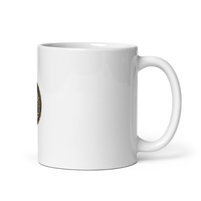 333rd Mp co 87319250 White Glossy Mug - Small