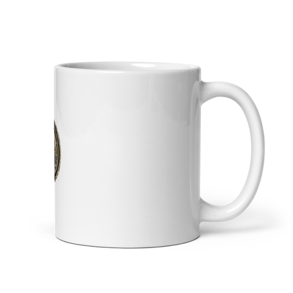 333rd Mp co 87319250 White Glossy Mug - Medium