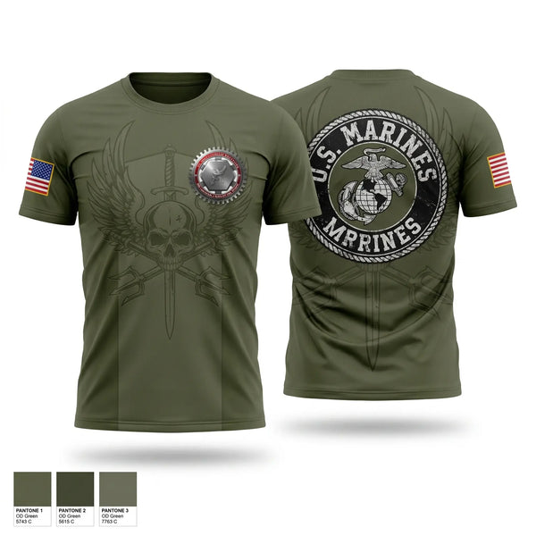Short Sleeve Performance Shirt, Utilities, Marines, Teamtime, Team time, sublimation, custom sports apparel, team uniforms, spirit wear, spiritwear, sports uniforms, custom shirts, team store, custom team store, fundraiser sports, apparel fundraiser