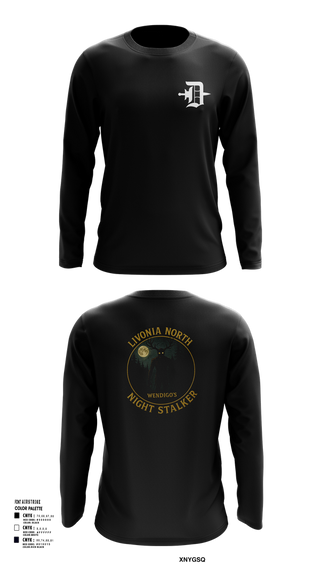Long Sleeve Performance Shirt, Livonia North Recruiting Station, , Teamtime, Team time, sublimation, custom sports apparel, team uniforms, spirit wear, spiritwear, sports uniforms, custom shirts, team store, custom team store, fundraiser sports, apparel fundraiser