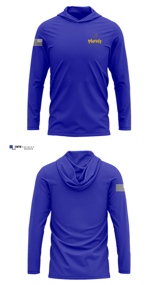 Long Sleeve hooded sunshirt, Muvit, , Teamtime, Team time, sublimation, custom sports apparel, team uniforms, spirit wear, spiritwear, sports uniforms, custom shirts, team store, custom team store, fundraiser sports, apparel fundraiser