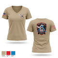A CO 1-229 84510987 Women's Short Sleeve V-neck Shirt - 1