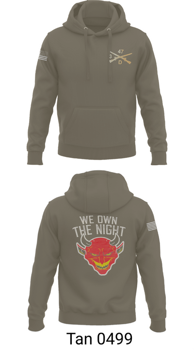 D Co 3-47 Cadre Hoodie - 78