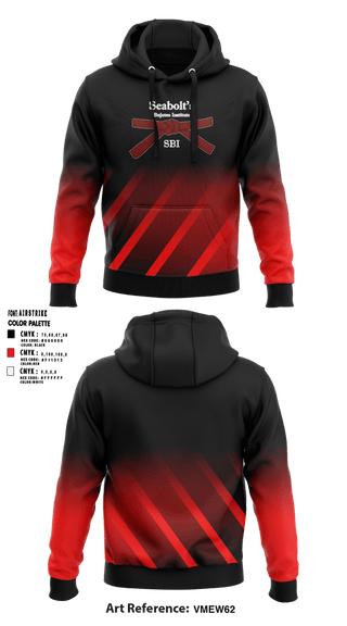 Hoodie, Seabolt's Bujutsu Institute, , Teamtime, Team time, sublimation, custom sports apparel, team uniforms, spirit wear, spiritwear, sports uniforms, custom shirts, team store, custom team store, fundraiser sports, apparel fundraiser