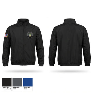 Windbreaker, Brentwood Police Investigations, Police, Teamtime, Team time, sublimation, custom sports apparel, team uniforms, spirit wear, spiritwear, sports uniforms, custom shirts, team store, custom team store, fundraiser sports, apparel fundraiser