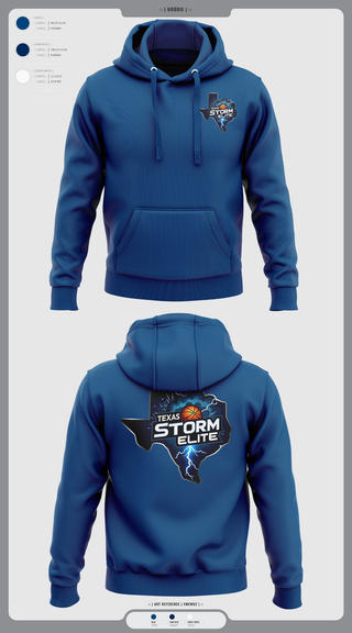 Hoodie, Texas Storm, Men's Basketball, Teamtime, Team time, sublimation, custom sports apparel, team uniforms, spirit wear, spiritwear, sports uniforms, custom shirts, team store, custom team store, fundraiser sports, apparel fundraiser