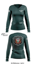 Gettysburg Police 66408629 Women's Long Sleeve V-neck Shirt - 15