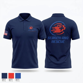 Short Sleeve Performance Polo, Pulse Search and Rescue, EMS/EMT, Teamtime, Team time, sublimation, custom sports apparel, team uniforms, spirit wear, spiritwear, sports uniforms, custom shirts, team store, custom team store, fundraiser sports, apparel fundraiser
