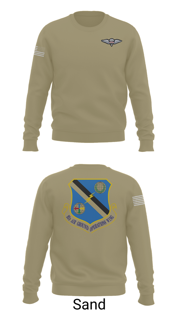 Crew Neck Sweatshirt, 93rd AGOW, , Teamtime, Team time, sublimation, custom sports apparel, team uniforms, spirit wear, spiritwear, sports uniforms, custom shirts, team store, custom team store, fundraiser sports, apparel fundraiser