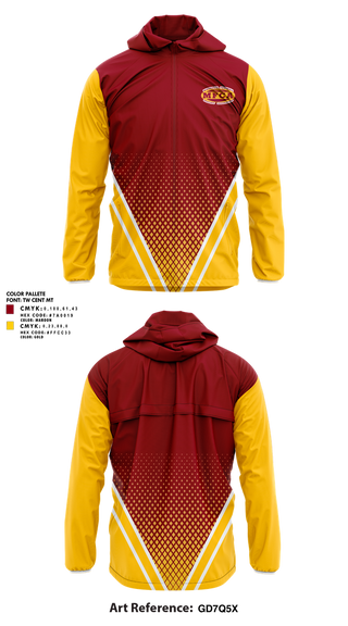 Windbreaker, Minnesota Football Coaches Association, , Teamtime, Team time, sublimation, custom sports apparel, team uniforms, spirit wear, spiritwear, sports uniforms, custom shirts, team store, custom team store, fundraiser sports, apparel fundraiser