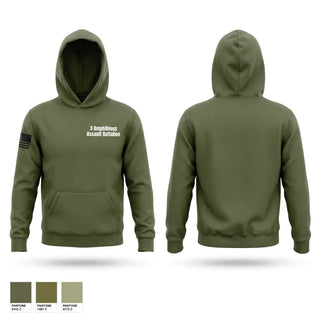 Hoodie, 3 Amphibious Assault Battalion, Marines, Teamtime, Team time, sublimation, custom sports apparel, team uniforms, spirit wear, spiritwear, sports uniforms, custom shirts, team store, custom team store, fundraiser sports, apparel fundraiser