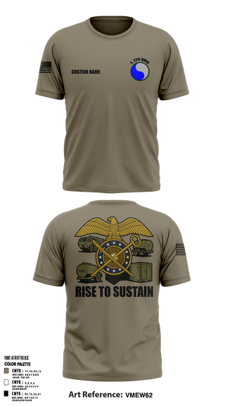 Old School Cotton Feel Shirt, 729 Quarter Master Unit, Army, Teamtime, Team time, sublimation, custom sports apparel, team uniforms, spirit wear, spiritwear, sports uniforms, custom shirts, team store, custom team store, fundraiser sports, apparel fundraiser