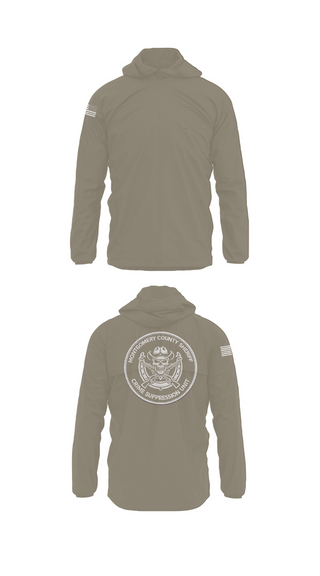 Windbreaker, Montgomery county sheriff’s office, Police, Teamtime, Team time, sublimation, custom sports apparel, team uniforms, spirit wear, spiritwear, sports uniforms, custom shirts, team store, custom team store, fundraiser sports, apparel fundraiser